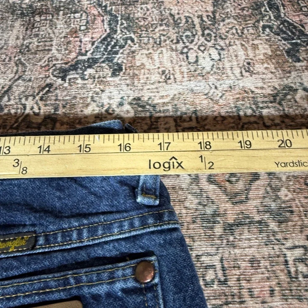 Wrangler 936DSD Cowboy Cut Slim Fit Jeans Mens 36x36 Blue Denim Made In Mexico